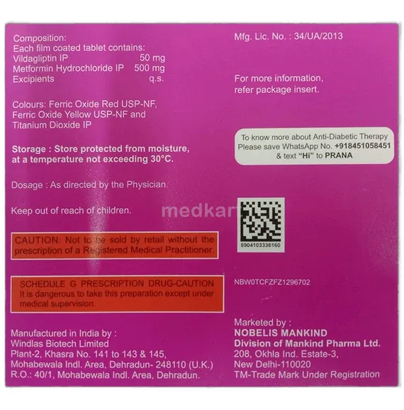 zukanorm m 500mg tablet 20's